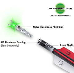 TenPoint Lighted Alpha-Blaze Pro Elite 400 20-inch Carbon Crossbow Arrows TenPoint Lighted Alpha-Blaze Pro Elite 400 20-inch Carbon Crossbow Arrows