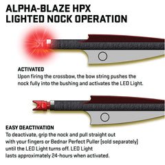 TenPoint 20-inch Lighted CenterPunch HPX Premium Carbon Arrows (3-pack)